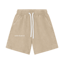 Load image into Gallery viewer, Streetwear Kids Heavyweight 290G Vintage Washed  100% Cotton Shorts
