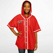 Load image into Gallery viewer, Hooded Baseball Jersey - AOP
