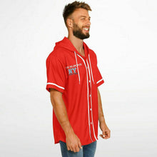 Load image into Gallery viewer, Hooded Baseball Jersey - AOP
