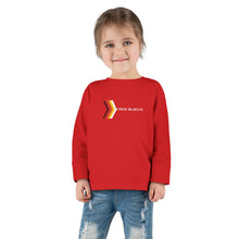 Load image into Gallery viewer, Retro Rainbow Arrow Toddler Long Sleeve Tee, Cute Kids Shirt, Birthday Gift, Toddler Fashion, Playtime Apparel
