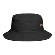 Load image into Gallery viewer, Code Blocks Embroidered Bucket Hat — Retro Tech Logo Streetwear

