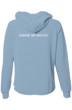 Load image into Gallery viewer, Womens Lightweight Wash Zip Hoodie
