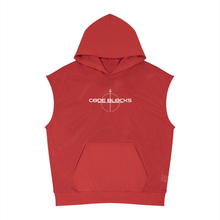 Load image into Gallery viewer, Unisex Panel Mesh Sleeveless Hoodie
