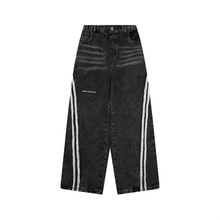 Load image into Gallery viewer, Kid’s Vintage Wash Side Stripe Jeans
