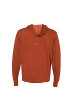 Load image into Gallery viewer, Heathered French Terry Full-Zip Hooded Sweatshirt
