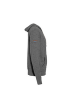 Load image into Gallery viewer, Heathered French Terry Full-Zip Hooded Sweatshirt

