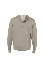Load image into Gallery viewer, Heathered French Terry Full-Zip Hooded Sweatshirt
