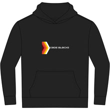 Load image into Gallery viewer, Youth Code Blocks Fleece Hoodie – Cozy Sweatshirt for Kids, Perfect for Gaming, School, Birthdays, and Everyday Wear
