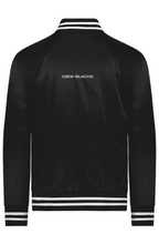 Load image into Gallery viewer, Satin Baseball Striped Jacket

