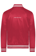 Load image into Gallery viewer, Satin Baseball Striped Jacket
