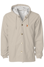 Load image into Gallery viewer, Water-Resistant Hooded Windbreaker
