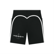 Load image into Gallery viewer, Women's High Rise Color Block Yoga Shorts
