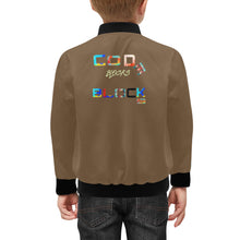 Load image into Gallery viewer, Kids' Bomber Jacket with Pockets (H40)
