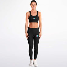Load image into Gallery viewer, Padded Sports Bra &amp; Leggings - AOP
