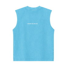 Load image into Gallery viewer, Streetwear Kids Heavyweight 285G  Washed 100% Cotton Tank Top
