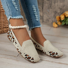 Load image into Gallery viewer, Summer New European and American Large Round Toe Flat Sole Single Shoes Women's Shallow Mouth Sports Casual Shoes
