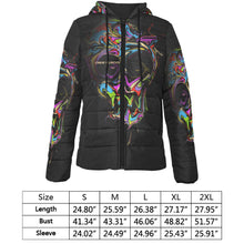 Load image into Gallery viewer, Women's Padded Hooded Jacket (H46)
