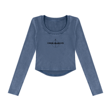 Load image into Gallery viewer, Women’s Vintage Wash Crop T-Shirt
