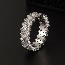 Load image into Gallery viewer, Inlaid Zircon 925 Sterling Silver Ring
