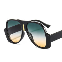 Load image into Gallery viewer, Retro large frame sunglasses for men and women hip-hop trend toad glasses, personalized oval sunglasses, foreign trade glasses
