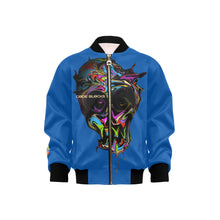Load image into Gallery viewer, Kids' Bomber Jacket with Pockets (H40)
