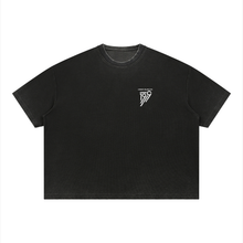 Load image into Gallery viewer, Unisex Vintage Wash Sunfade Boxy Waffle T-Shirt

