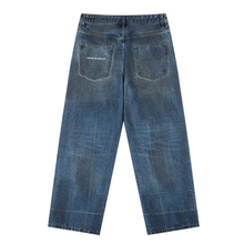 Load image into Gallery viewer, Vintage Wash Baggy Denim Jeans
