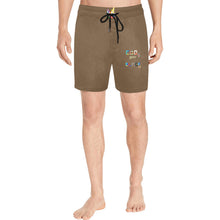 Load image into Gallery viewer, Men's Mid-Length Swim Shorts (L39)
