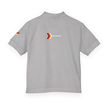 Load image into Gallery viewer, Youth Polo Shirt with Chevron Arrow Accent
