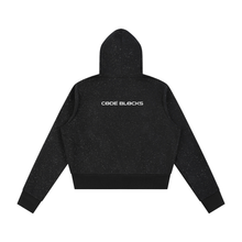 Load image into Gallery viewer, Women's Sparkles Fleece Full Zip Hoodie
