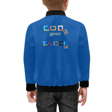 Load image into Gallery viewer, Kids' Bomber Jacket with Pockets (H40)
