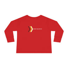Load image into Gallery viewer, Retro Rainbow Arrow Toddler Long Sleeve Tee, Cute Kids Shirt, Birthday Gift, Toddler Fashion, Playtime Apparel
