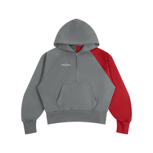 Load image into Gallery viewer, Unisex Color-Block Fleece Hoodie
