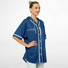Load image into Gallery viewer, Hooded Baseball Jersey - AOP
