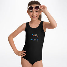 Load image into Gallery viewer, Kids One-Piece Swimsuit - AOP
