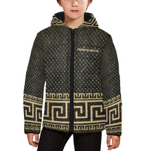 Load image into Gallery viewer, Kids' Padded Hooded Jacket (H45)
