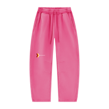 Load image into Gallery viewer, Unisex Vintage Wash Barrel Leg Fleece Sweatpants
