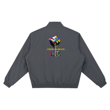 Load image into Gallery viewer, Stand Collar Bomber Jacket
