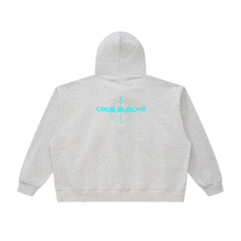 Load image into Gallery viewer, Unisex Oversized Chunky-Zip Boxy Hoodie

