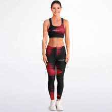 Load image into Gallery viewer, Padded Sports Bra &amp; Leggings - AOP
