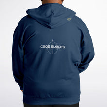 Load image into Gallery viewer, Fashion Plus-size Ziphoodie - AOP
