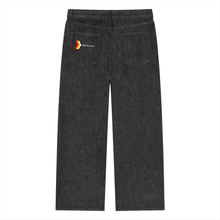 Load image into Gallery viewer, Unisex Vintage Wash Straight Leg Jeans
