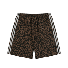 Load image into Gallery viewer, Unisex Heavyweight Leopard Drawstring Shorts
