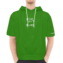 Load image into Gallery viewer, Men's Short Sleeve Fleece Hoodie (H54)
