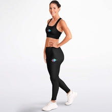 Load image into Gallery viewer, Padded Sports Bra &amp; Leggings - AOP
