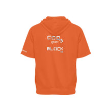 Load image into Gallery viewer, Men's Short Sleeve Fleece Hoodie (H54)
