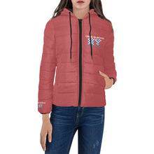 Load image into Gallery viewer, Women's Padded Hooded Jacket (H46)
