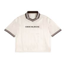 Load image into Gallery viewer, Contrast Stripes Polo Collar T-Shirt
