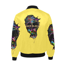 Load image into Gallery viewer, Men's All Over Print Quilted Bomber Jacket(Model H33)
