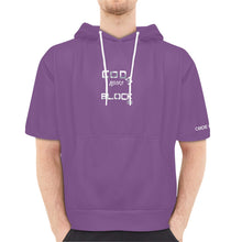 Load image into Gallery viewer, Men's Short Sleeve Fleece Hoodie (H54)
